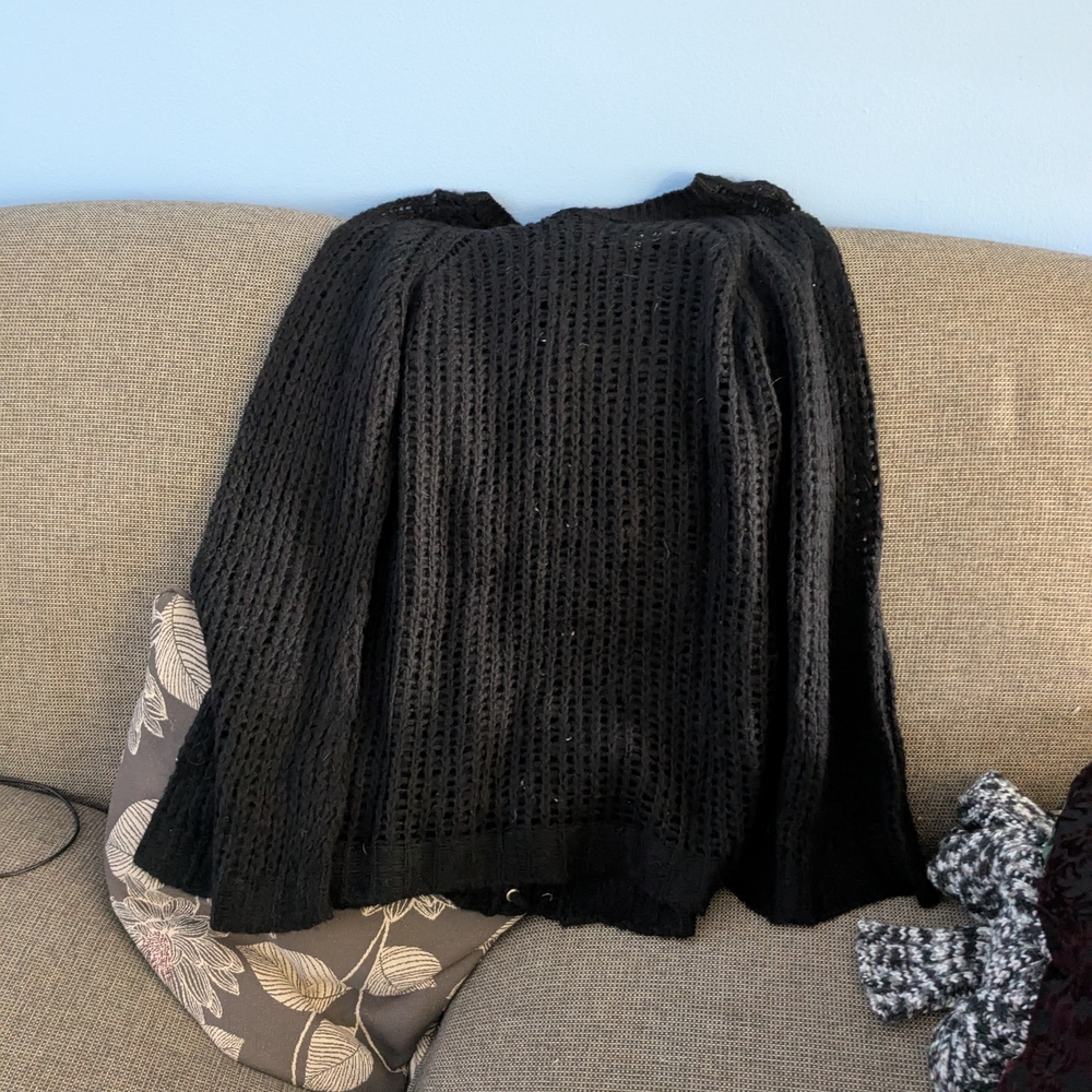 Elegant Black Women's Sweater